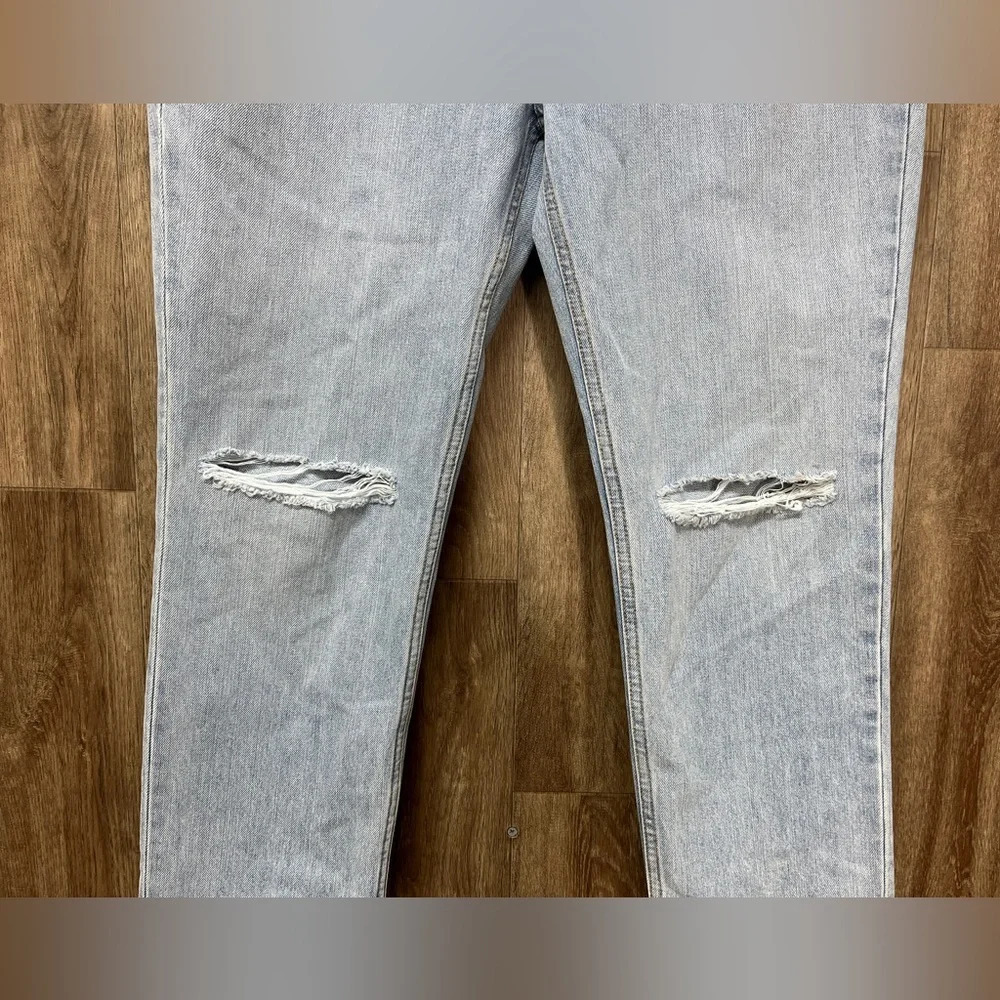 ASKK NY Cropped Light Denim Dre Carrot Jeans - Picture 3 of 12
